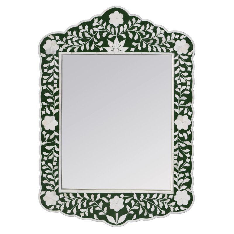 Vivienne 28 Inch Rectangular Decorative Mirror by Butler Specialty Company