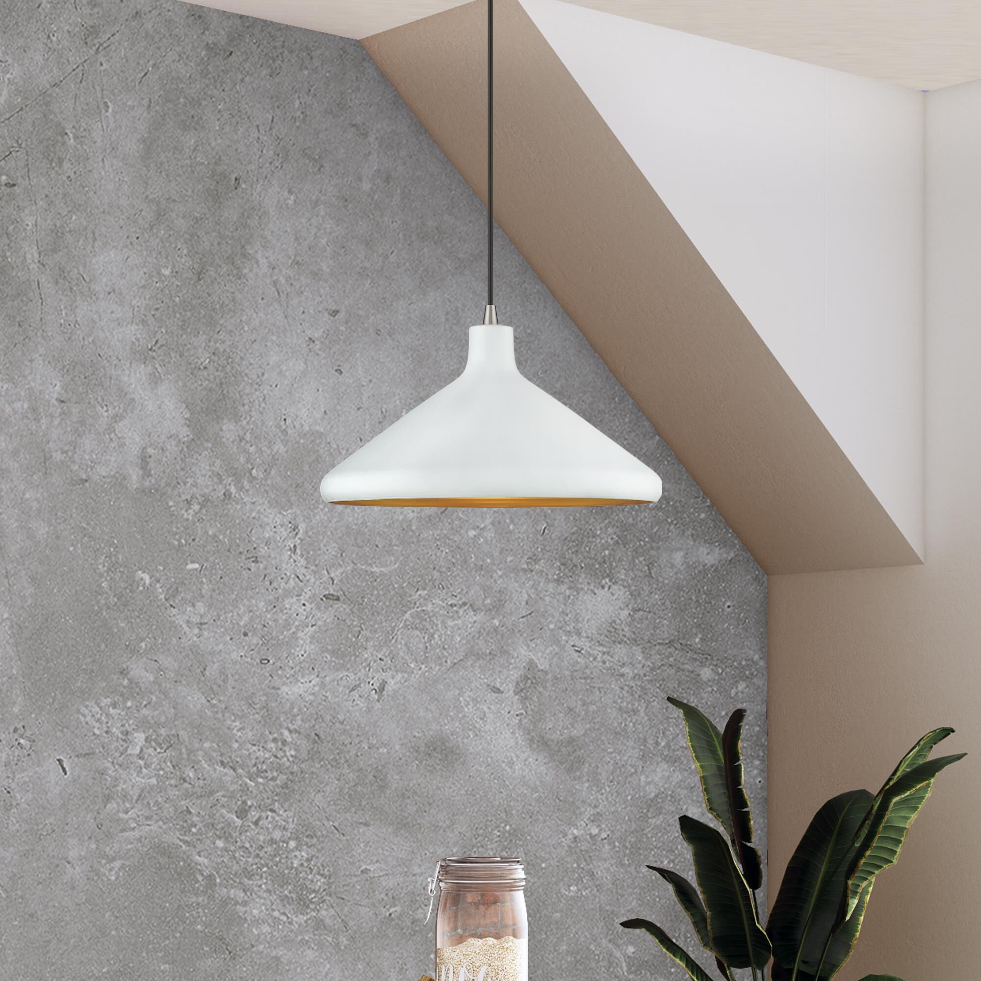 Geneva 15 Inch Large Pendant by Livex Lighting