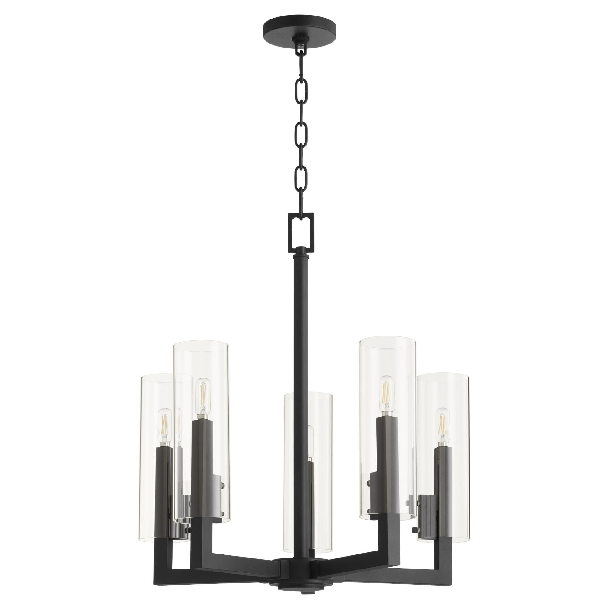 Harbin 23 Inch 5 Light Chandelier by Quorum International