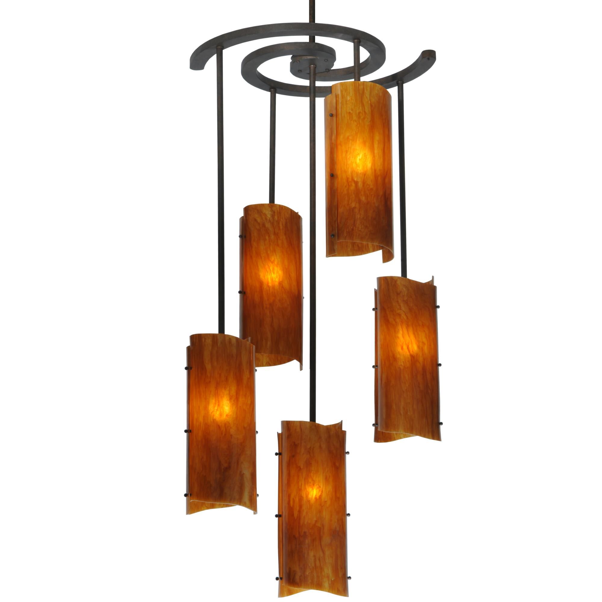 Shown with Amber-Chocolate glass