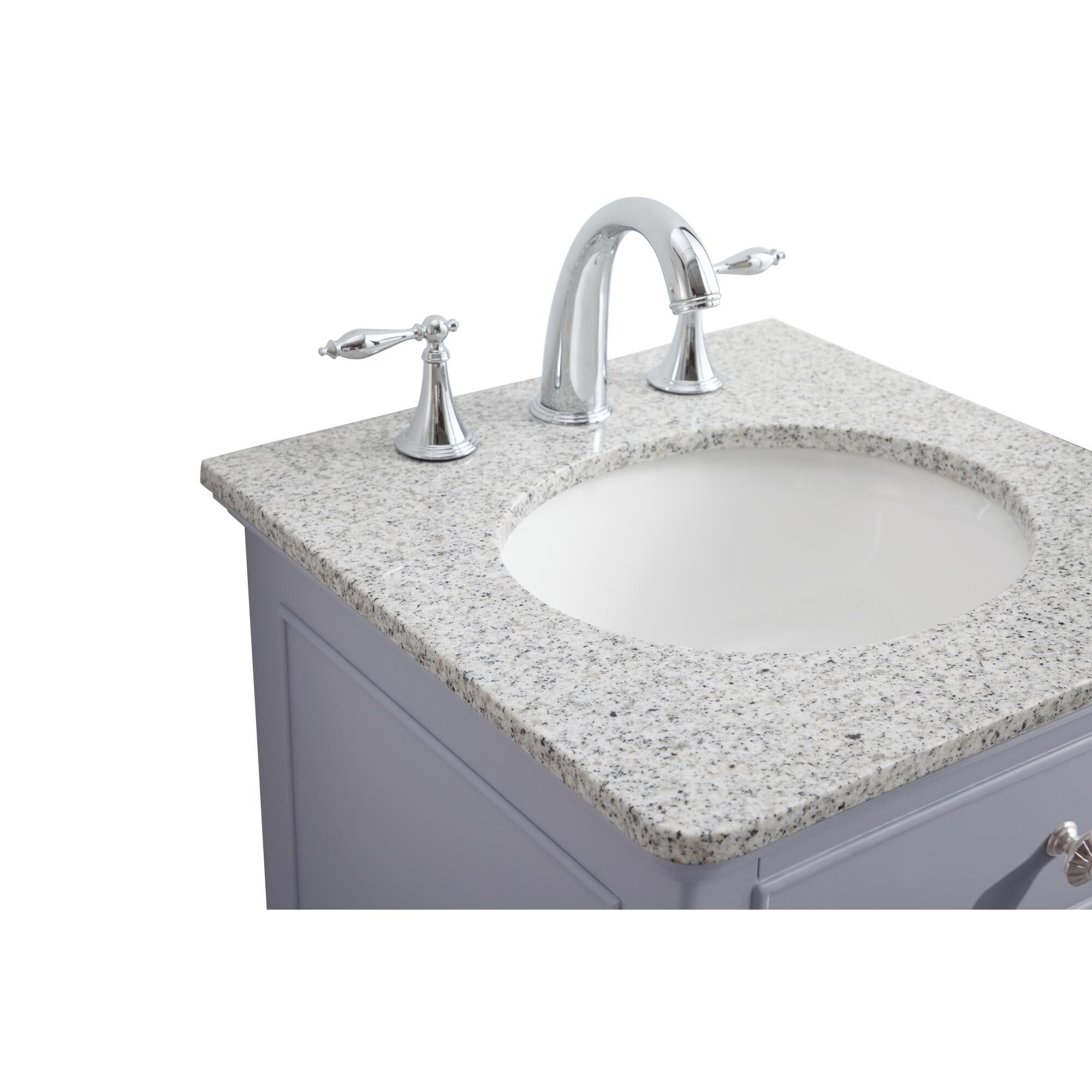 Shown in Light Grey finish