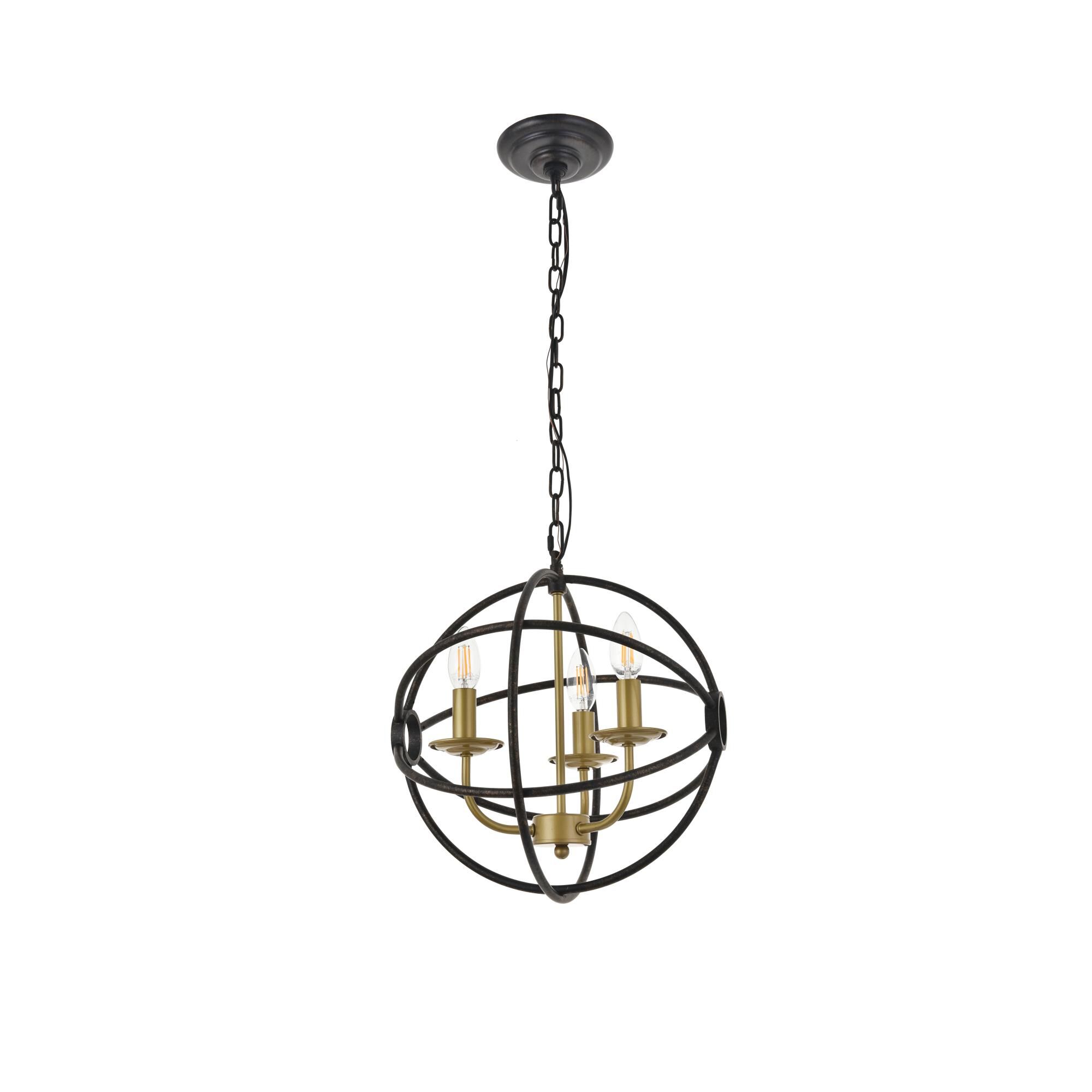 Octavia 13 Inch Large Pendant by Elegant Lighting