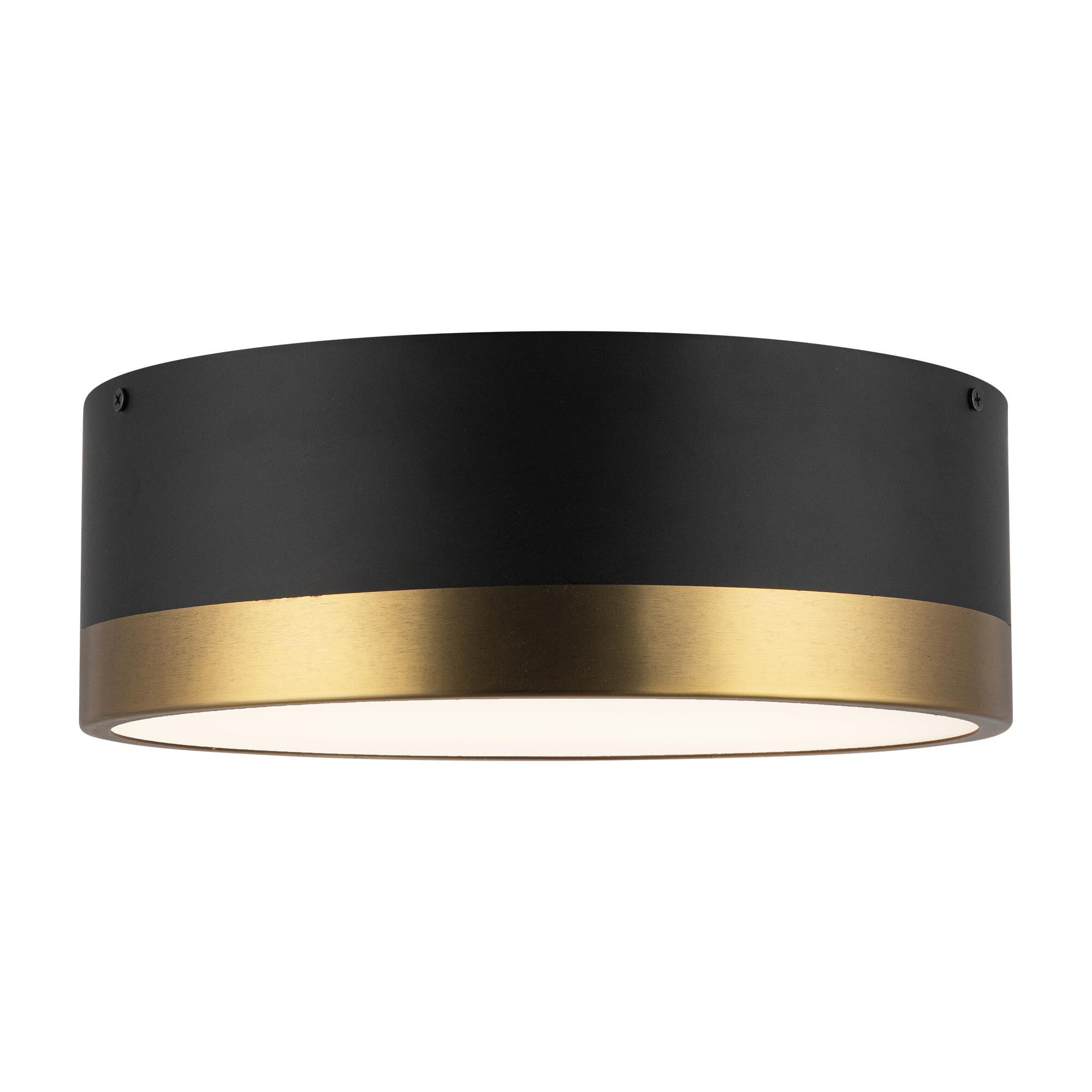Shown in Aged Gold And Matte Black finish