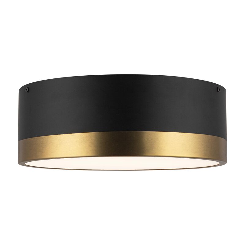 Brisbane 12 Inch 2 Light Flush Mount by Alora Mood
