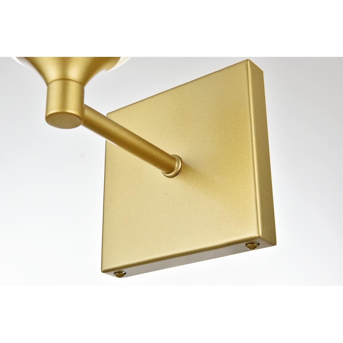 Shown in Brass  finish and Clear glass