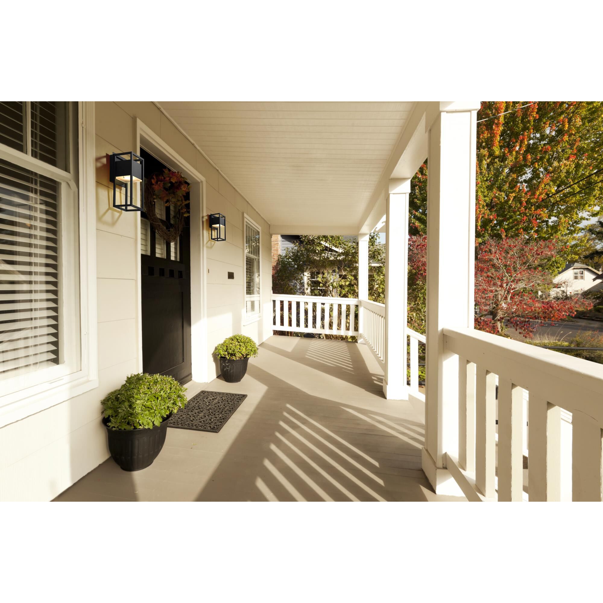 Z-Lite Barwick 12 Inch Tall LED Outdoor Wall Light