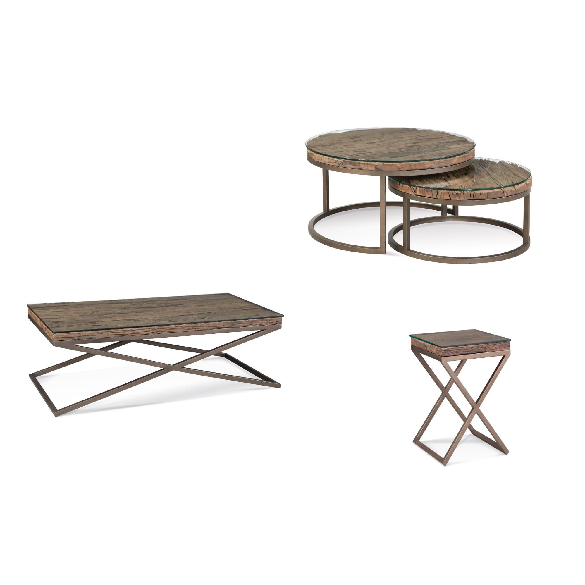 Cambria 18 Inch End Table by Bassett Mirror Company