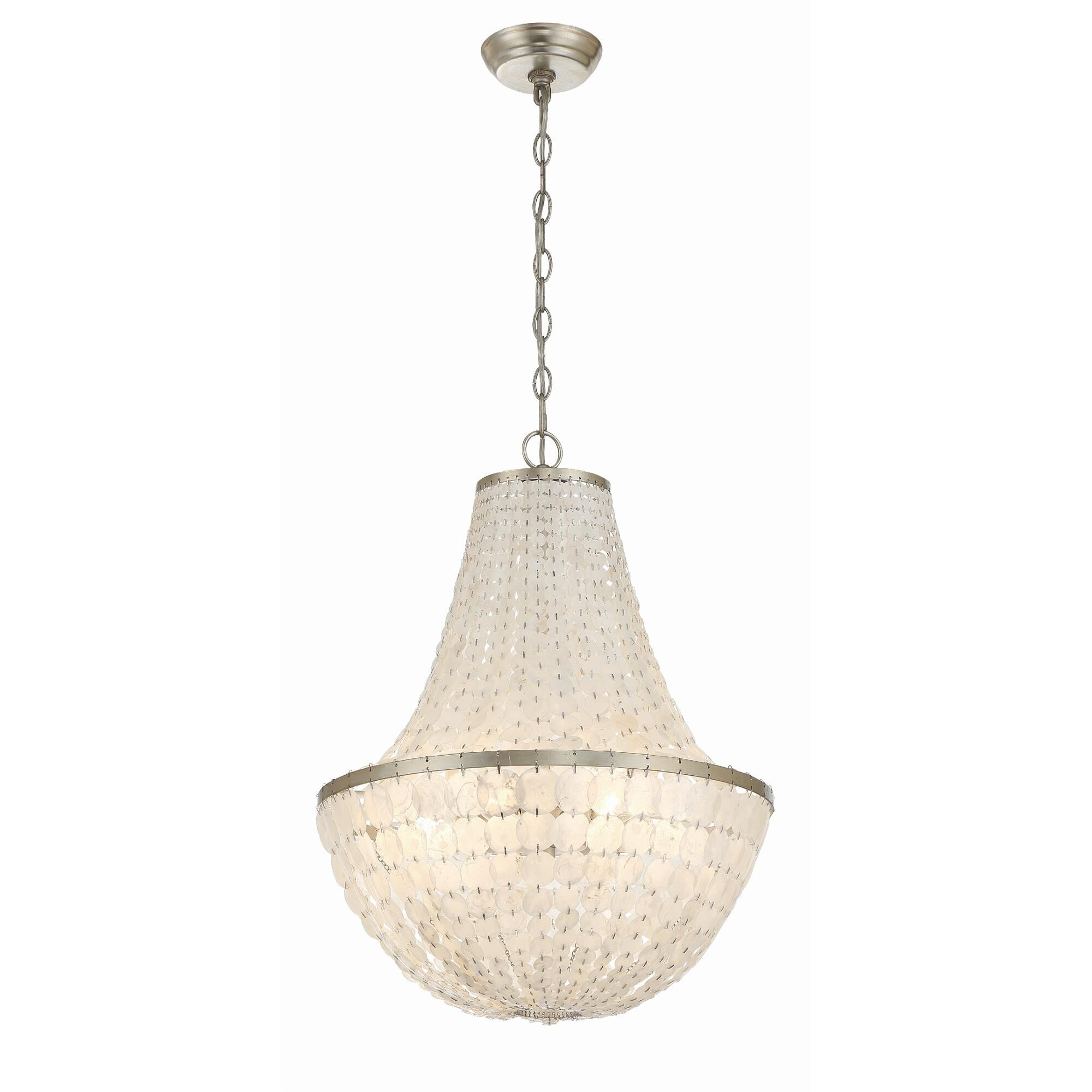 Shown in Antique Silver finish