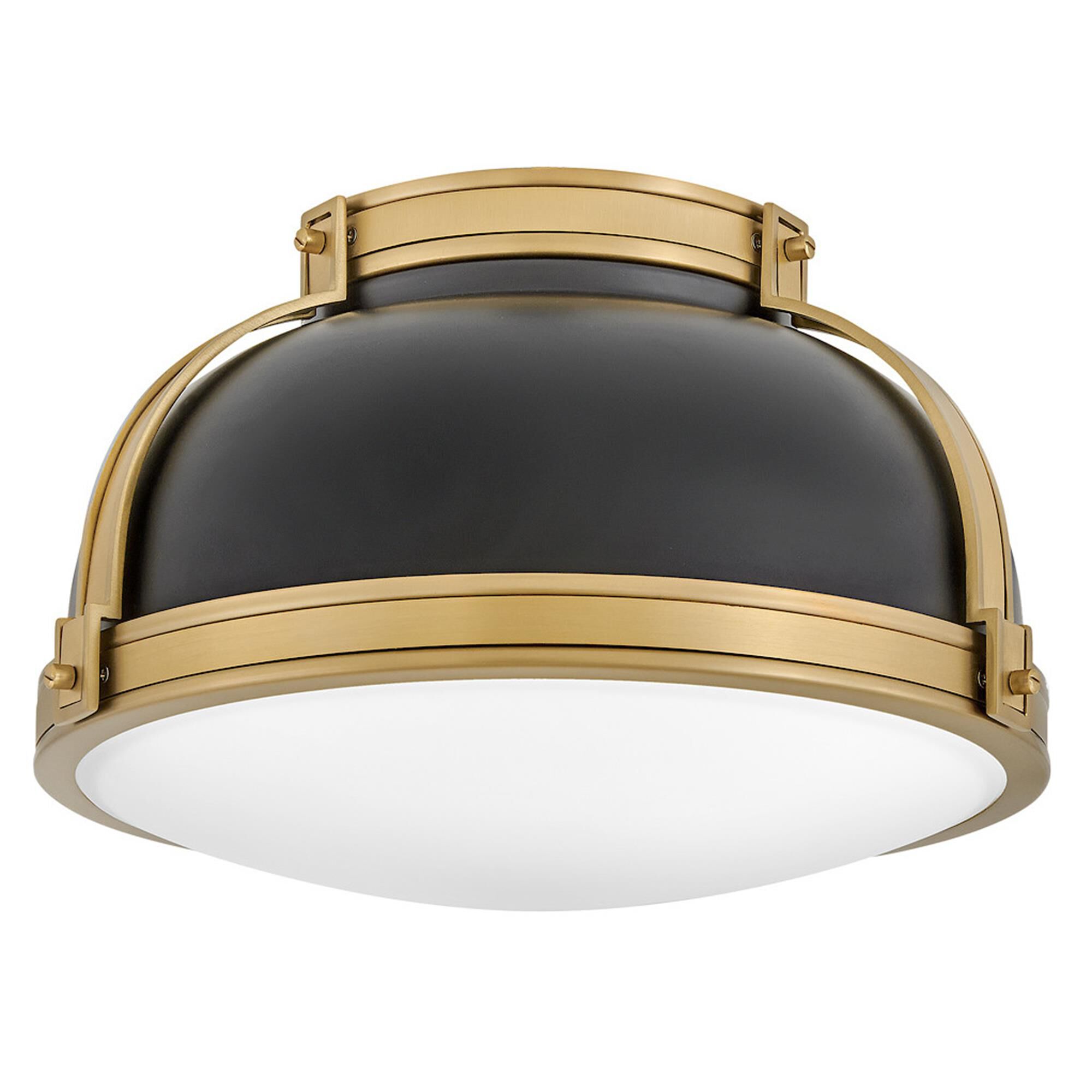 Barton 14 Inch 2 Light Flush Mount,