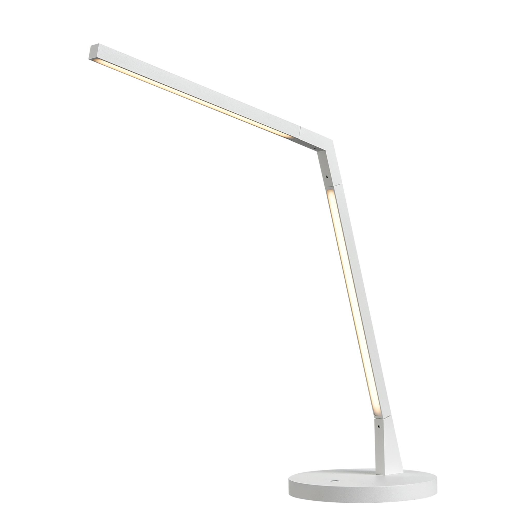 Shown in White finish and Acrylic shade