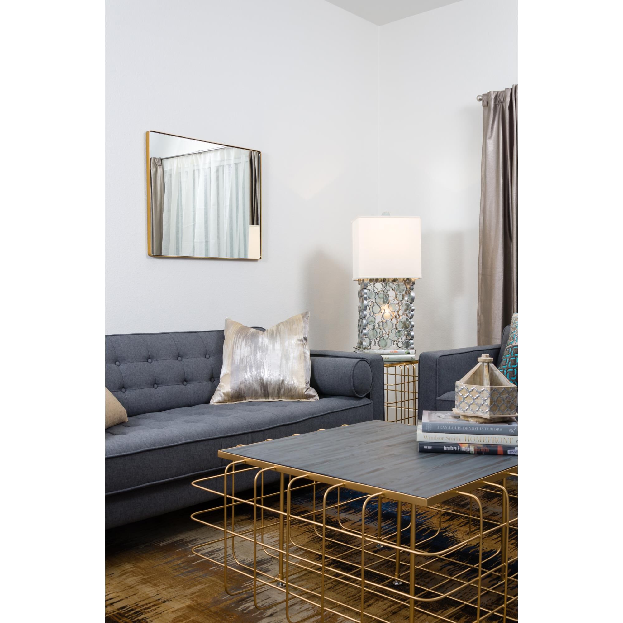 Shown in Gold finish