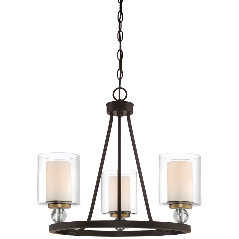 Studio 5 22 Inch 3 Light Mini Chandelier by Minka Lavery - Clearance
