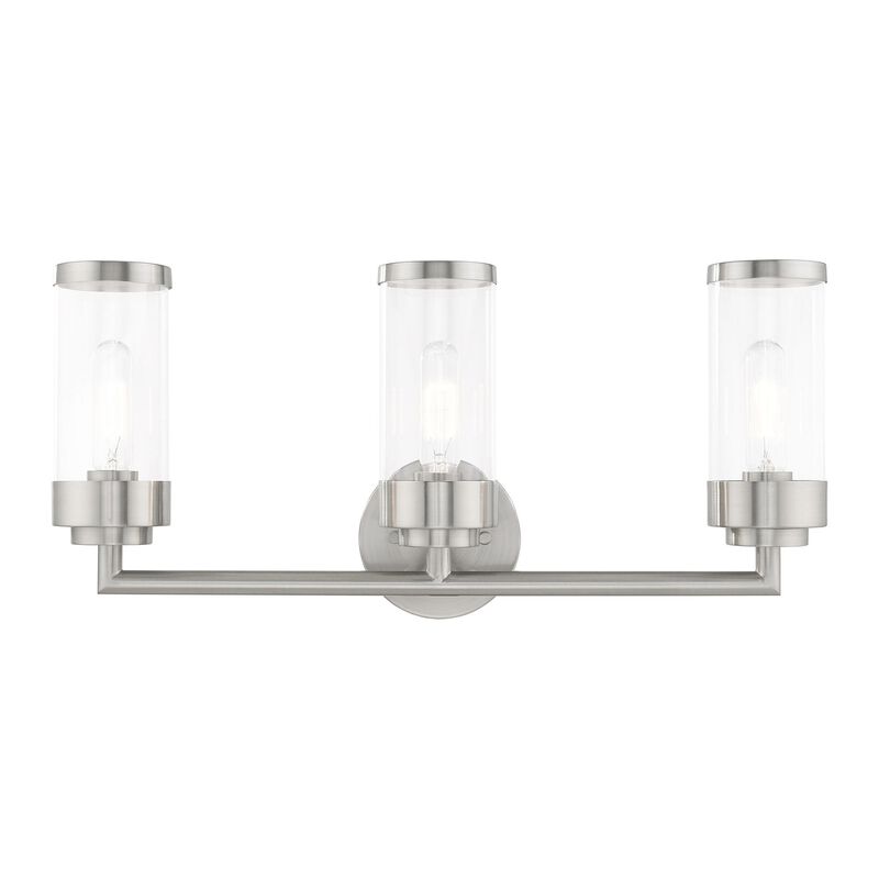 Hillcrest 23 Inch 3 Light Bath Vanity Light by Livex Lighting