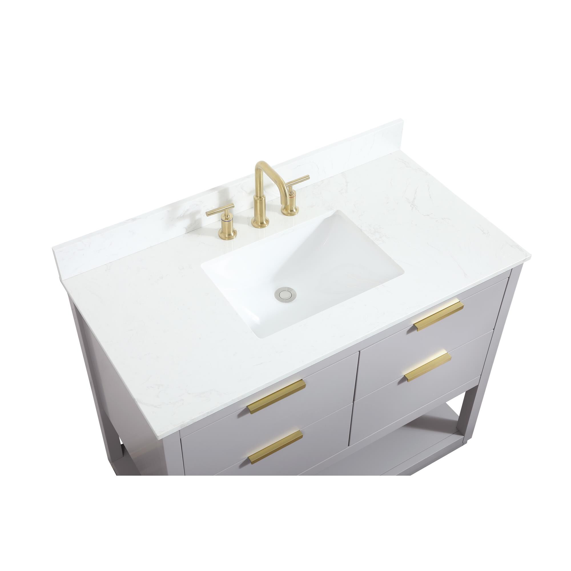 Shown in Grey finish