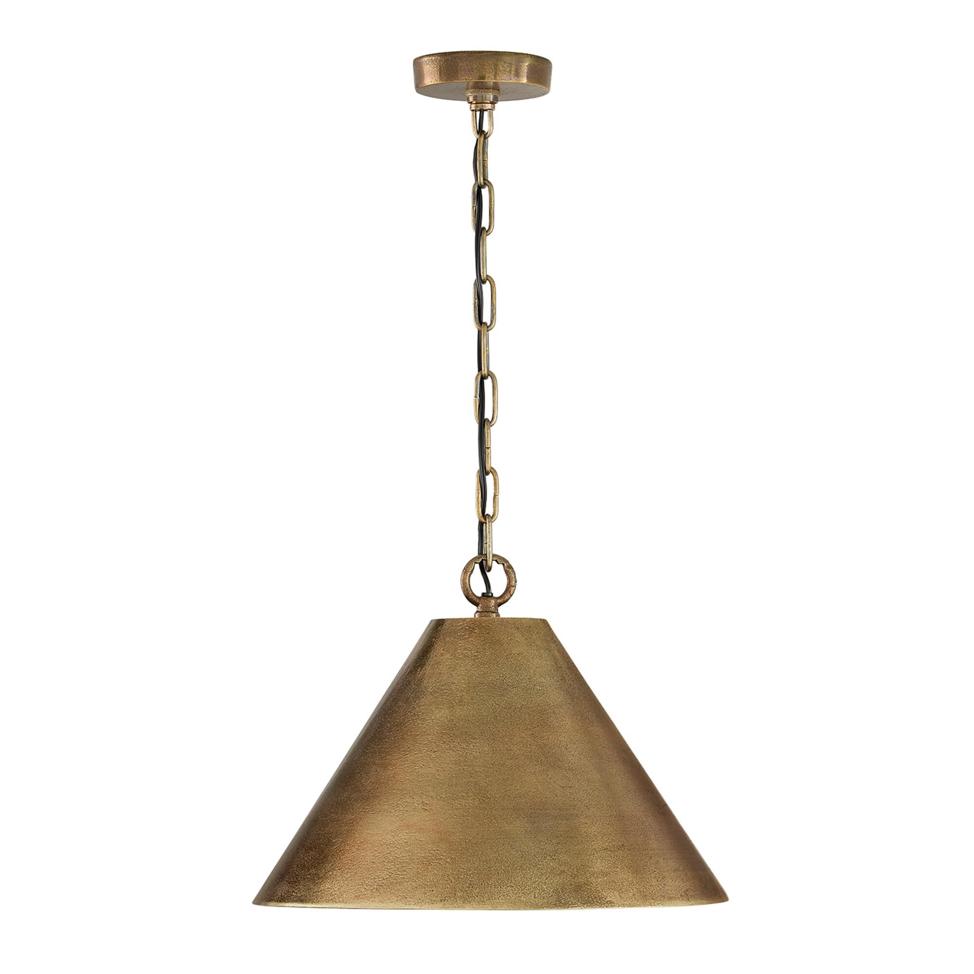 Shown in Oxidized Brass finish