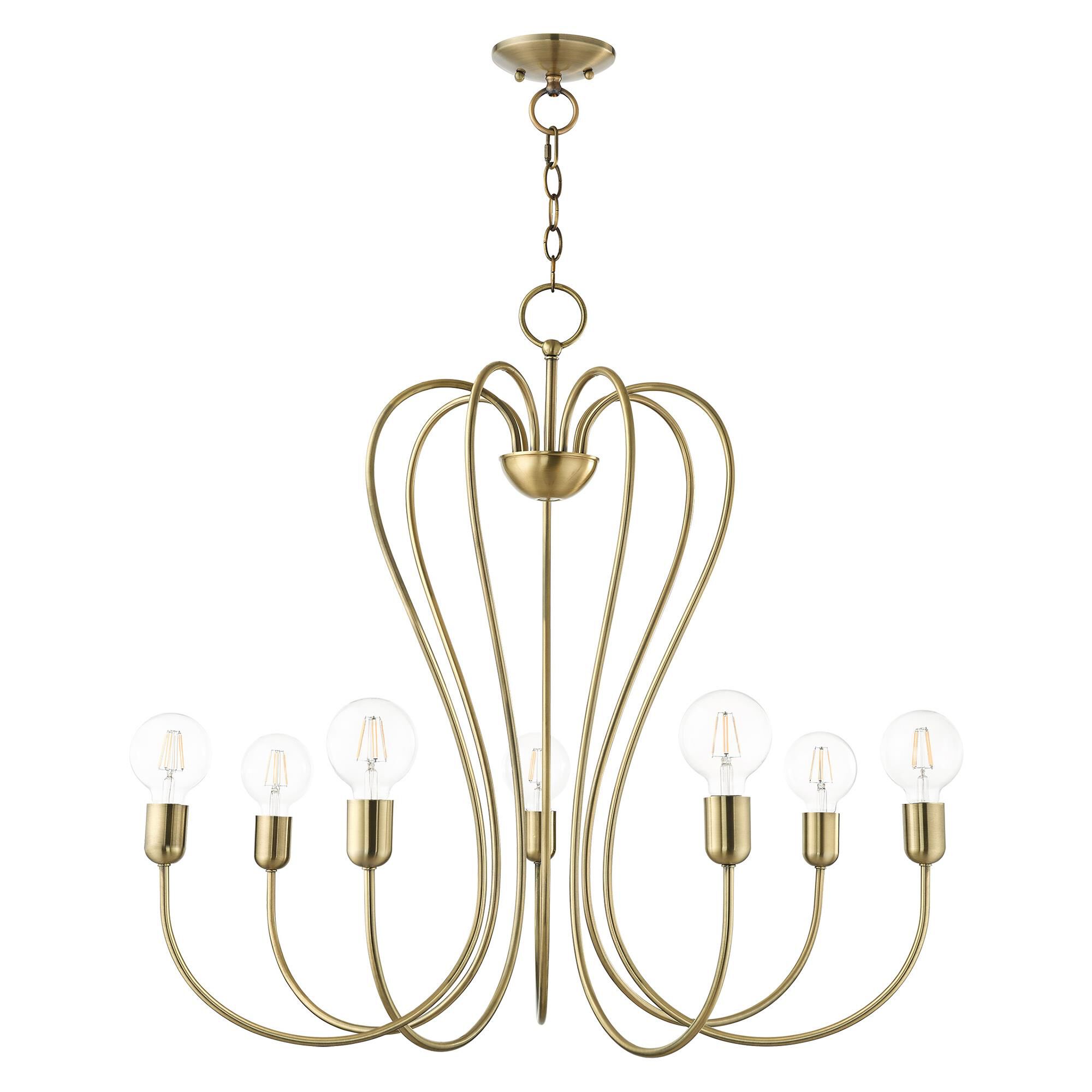 Lucerne 7 Light Chandelier by Livex Lighting
