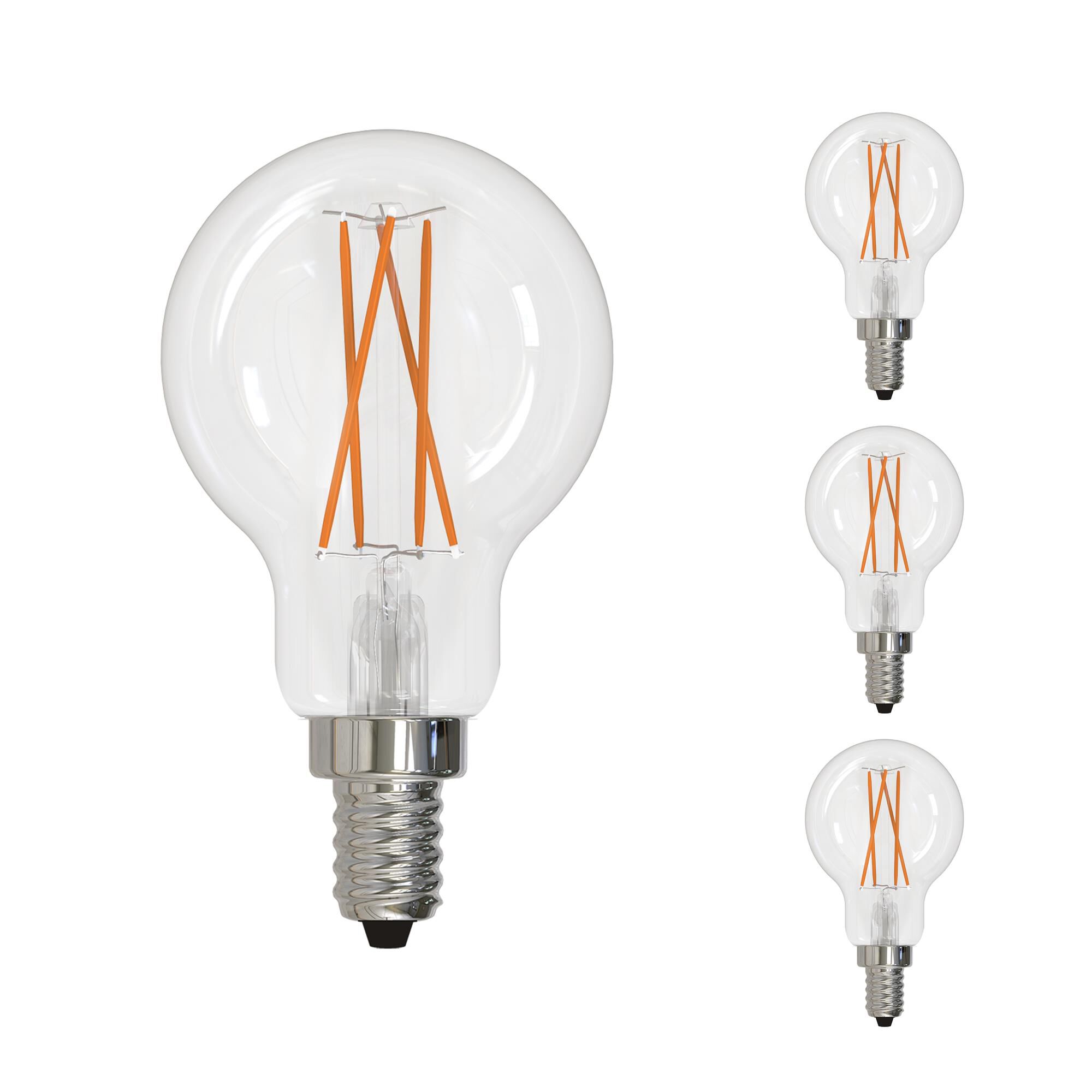 Dimmable 4 Watt 3000K A15 LED Light Bulb,