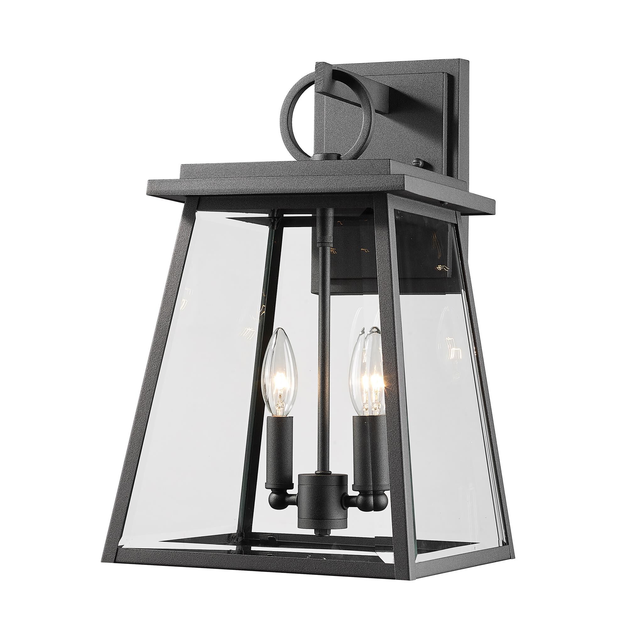 Broughton 17 Inch Tall 2 Light Outdoor Wall Light by Z-Lite