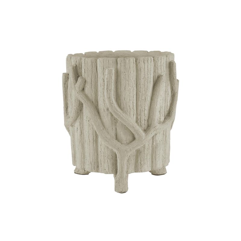 Faux Bois Planter by Currey and Company