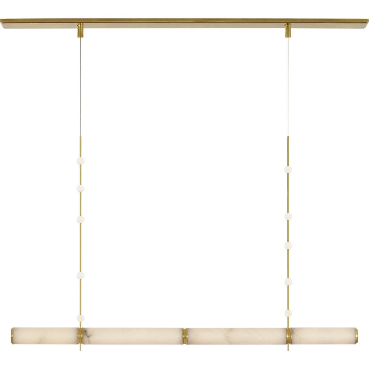 Anne-Marie Barton Marcell 56 Inch Linear Suspension Light by Visual Comfort Signature Collection