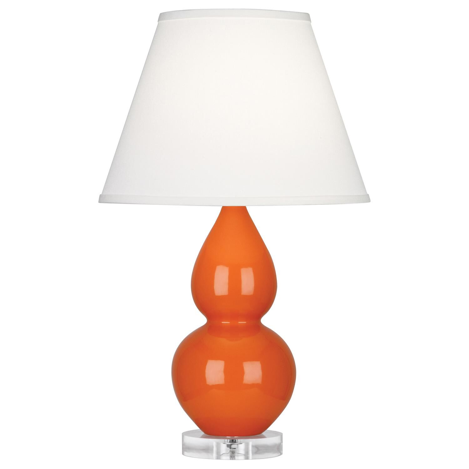 Small Double Gourd 22 Inch Accent Lamp by Robert Abbey