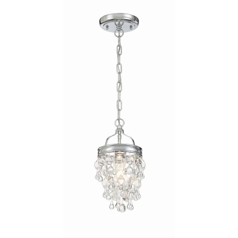 Crystorama Calypso 7 Inch Mini Chandelier