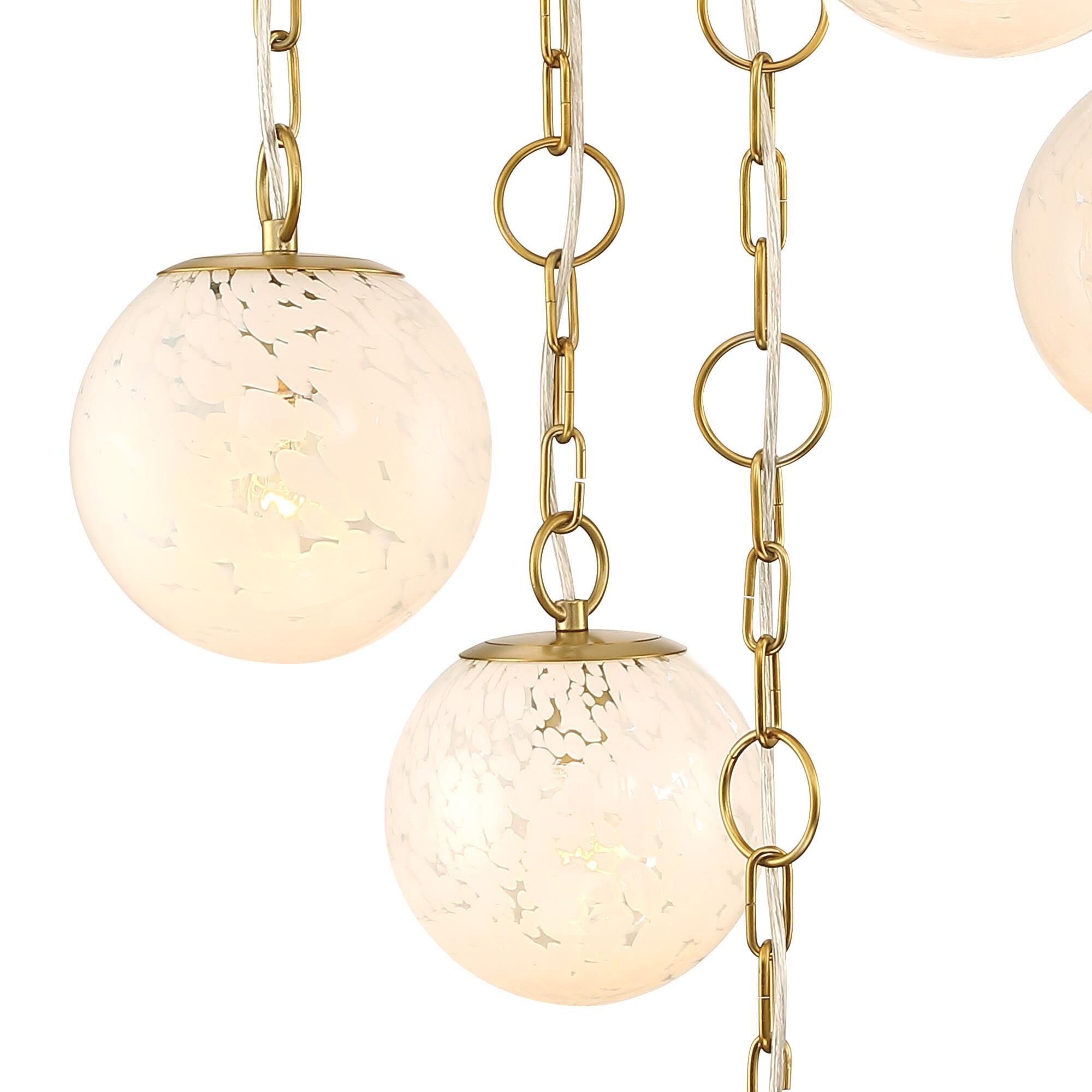 Wine Flower 25 Inch Multi Light Pendant by Designers Fountain