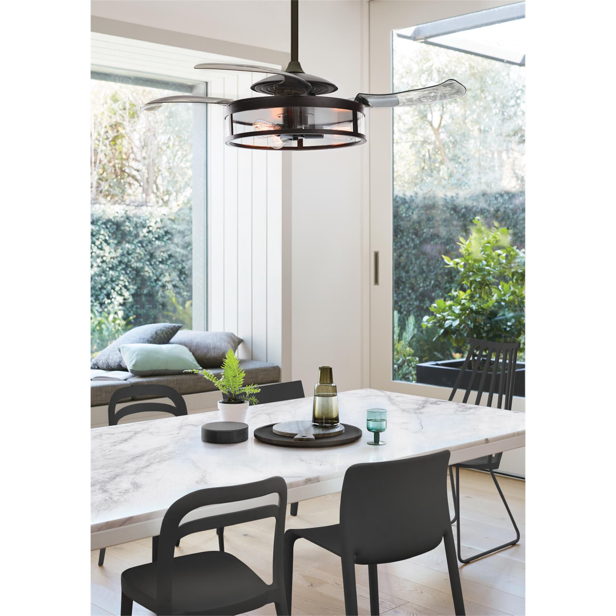 Classic 48 Inch Ceiling Fan with Light Kit,
