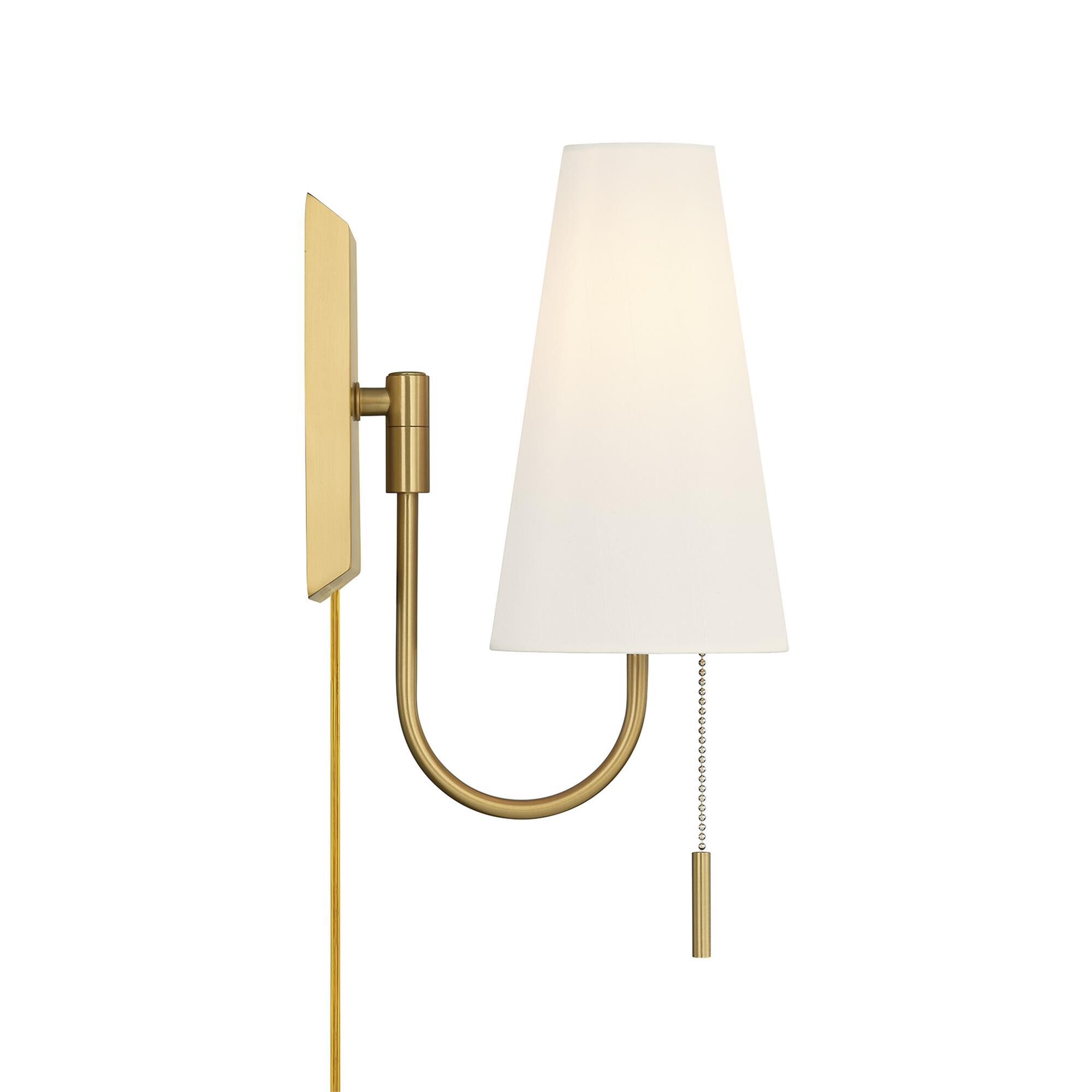 Shown in Warm Brass finish