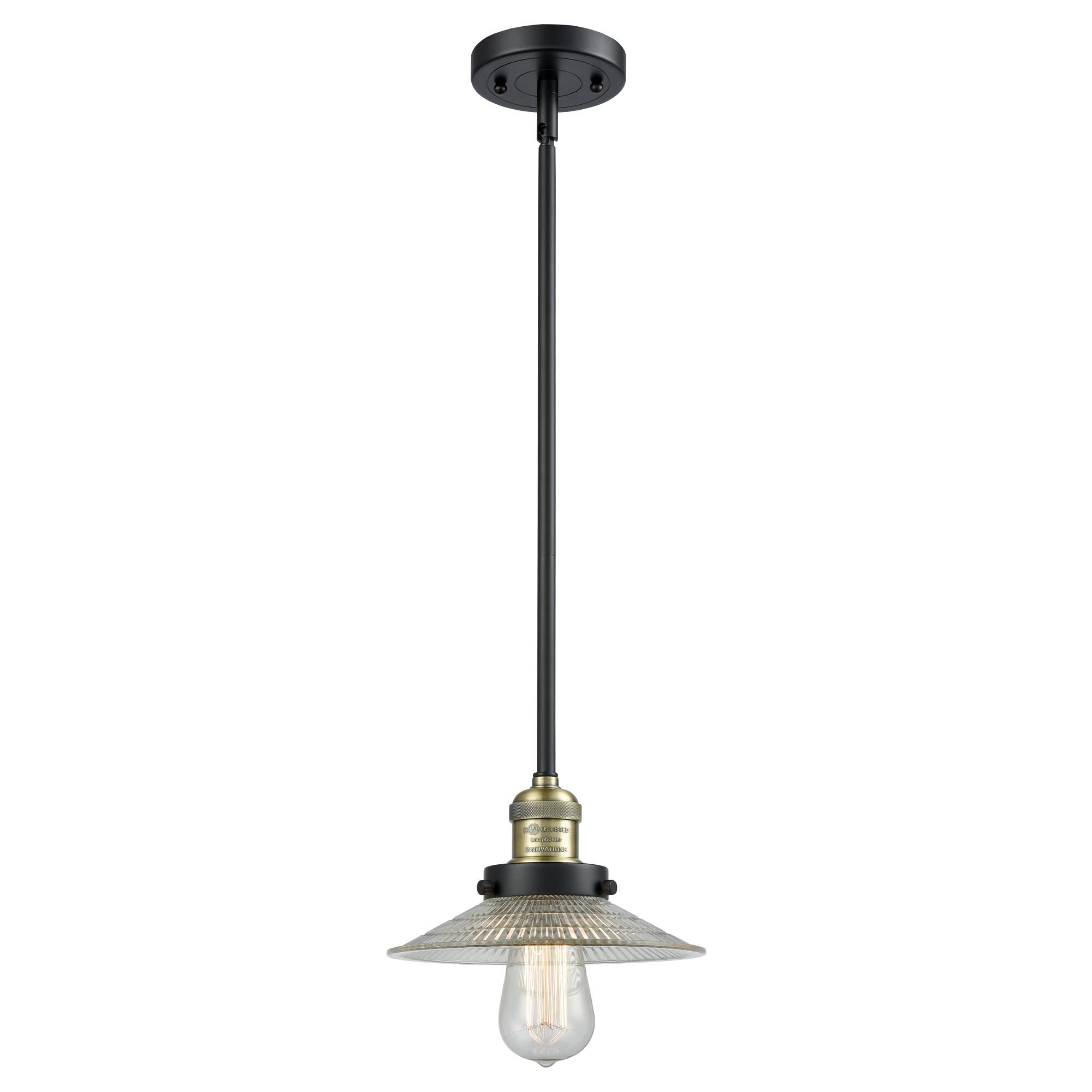 Bruno Marashlian Halophane 8 Inch Mini Pendant by Innovations Lighting
