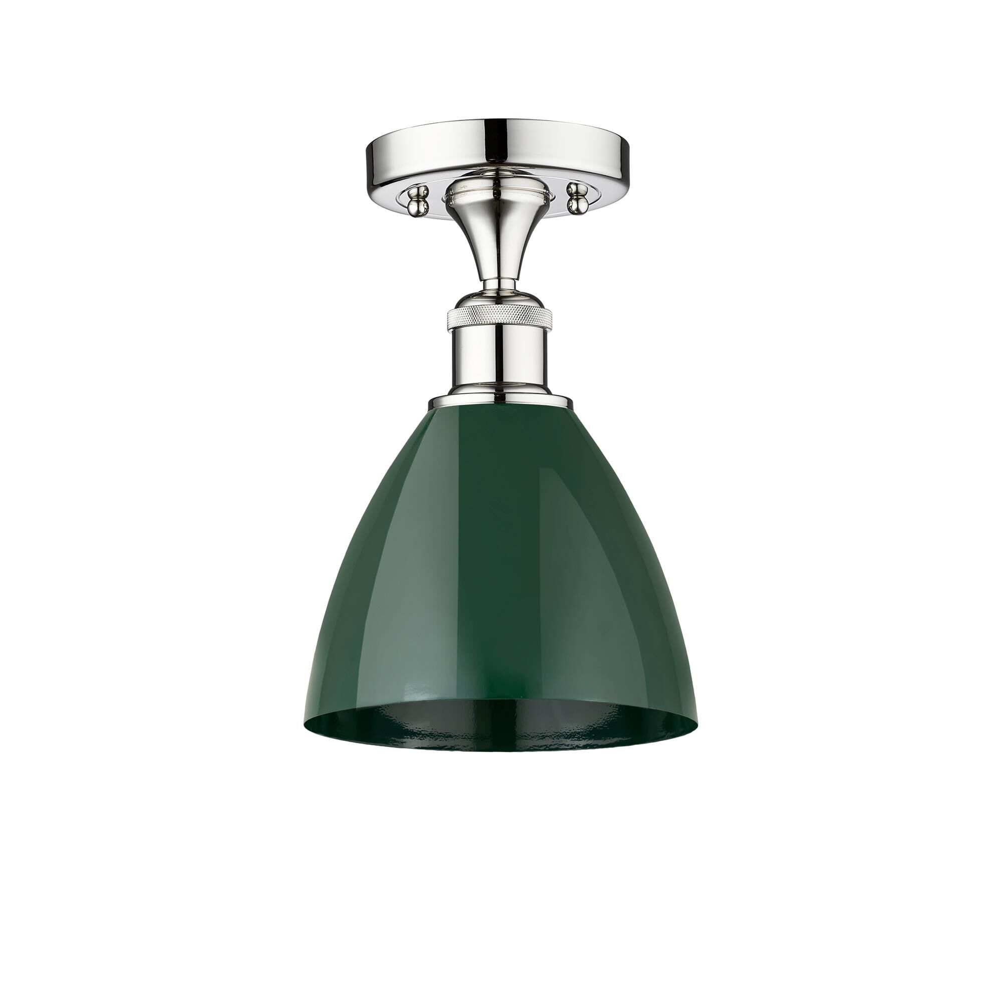 Bruno Marashlian Plymouth Dome 7 Inch 1 Light Semi Flush Mount by Innovations Lighting