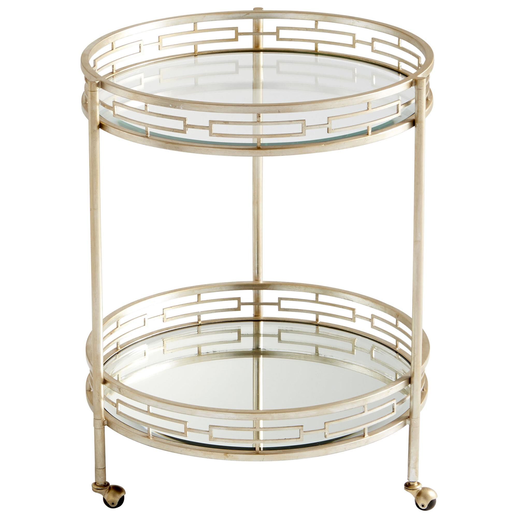 Gilded Meridian Bar Cart by Cyan Designs