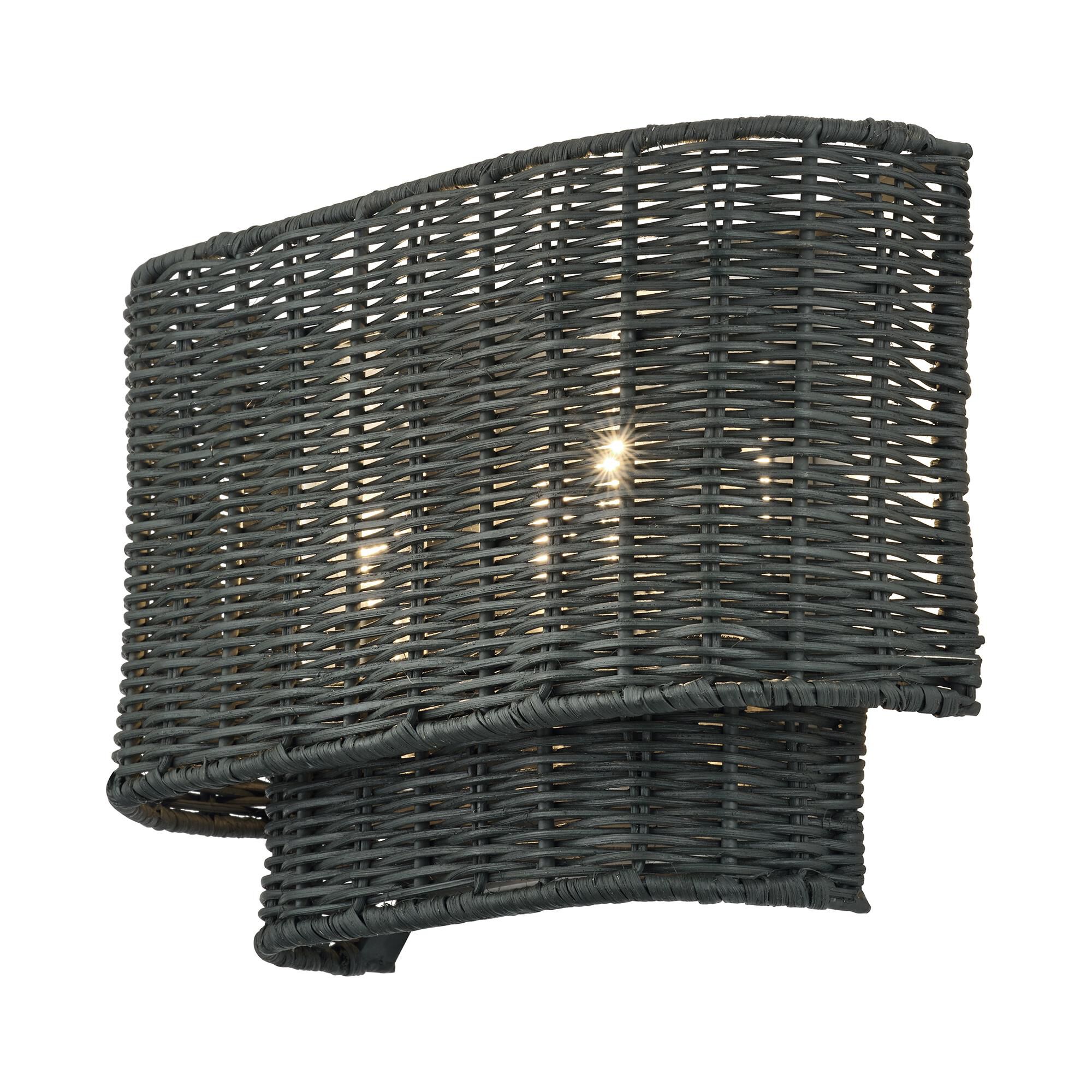 Weavington 8 Inch Wall Sconce by Livex Lighting