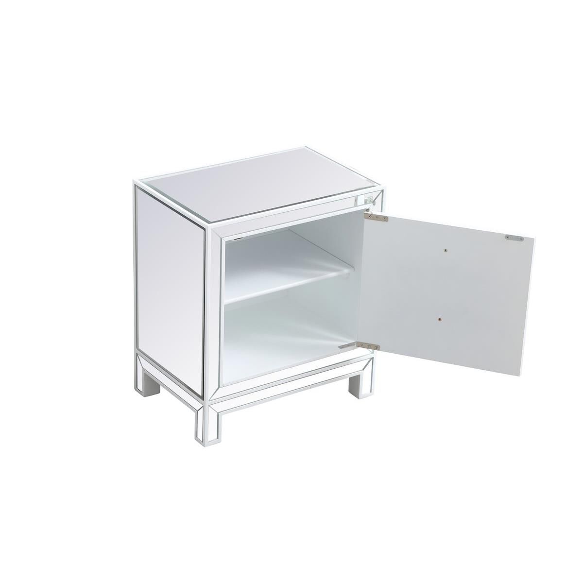 Reflexion End Table by Elegant Decor