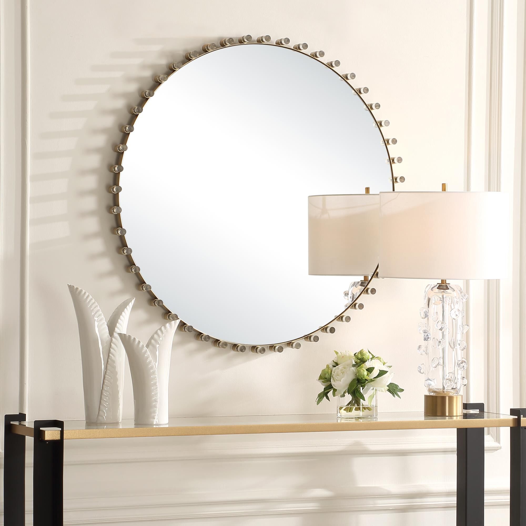 Grace Feyock Avelyne 37 Inch Wall Mirror by Uttermost