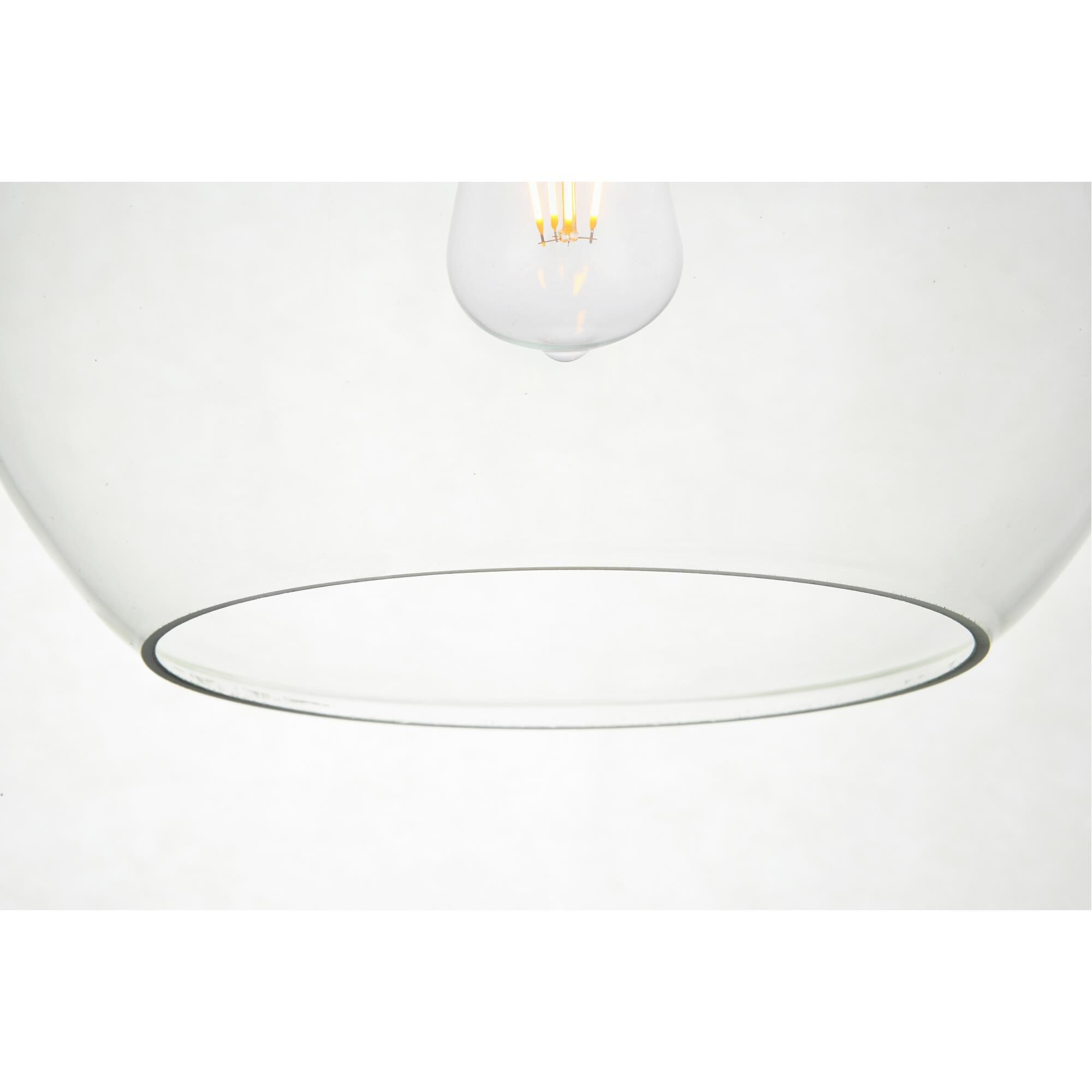 Baxter 10 Inch Mini Pendant by Elegant Lighting