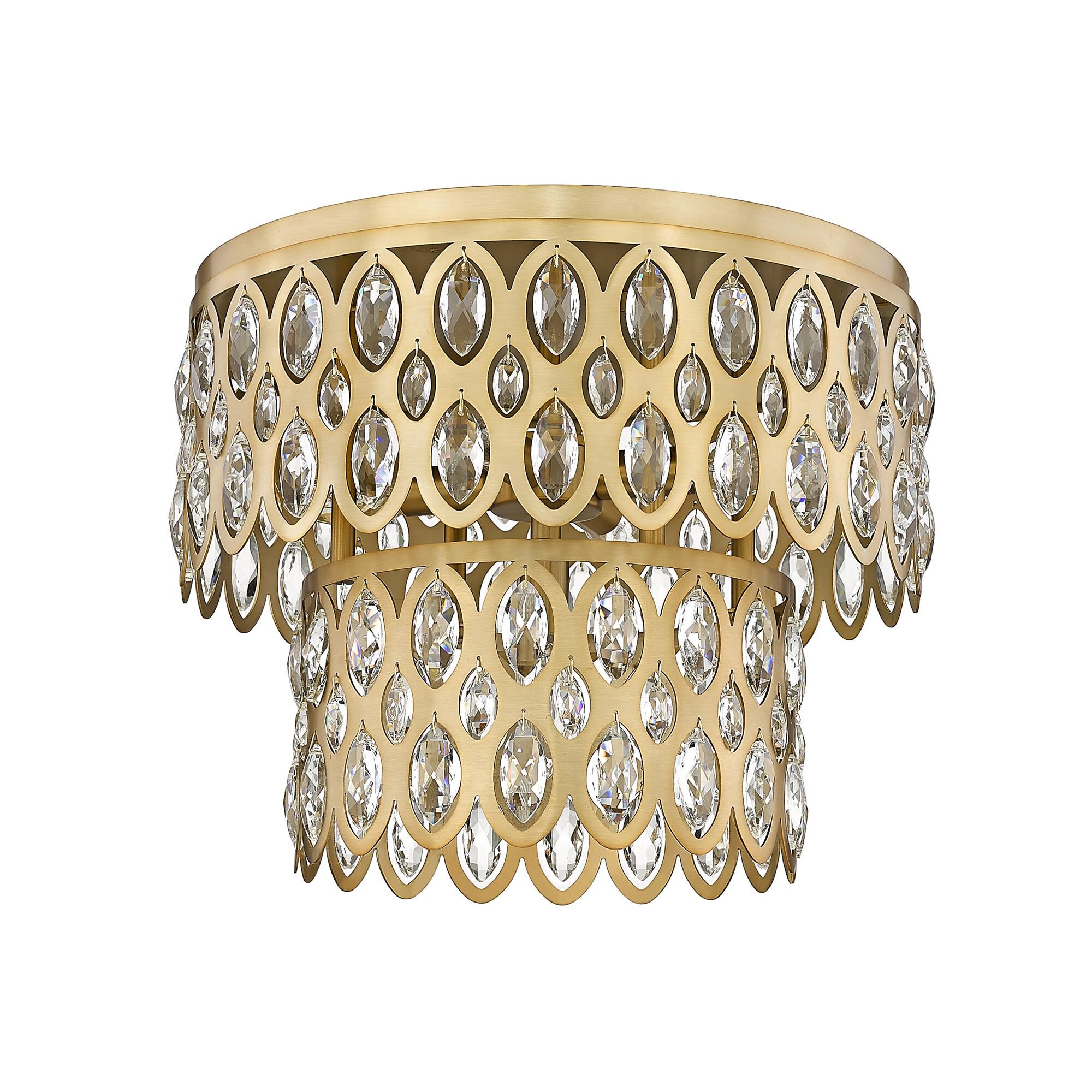 Shown in Heirloom Brass finish