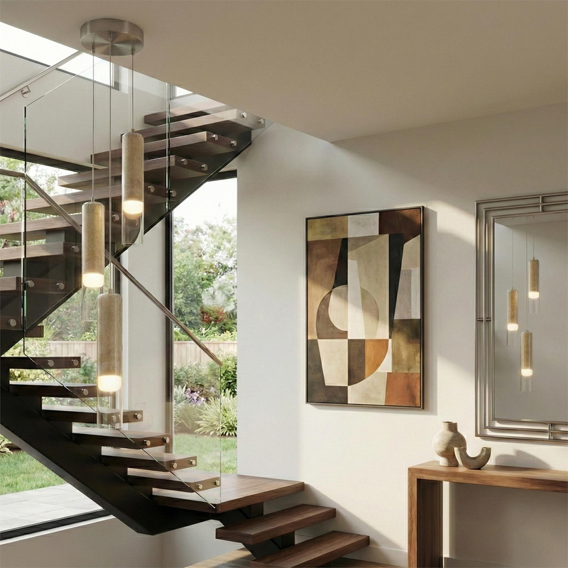 Zara 9 Inch Multi Light Pendant by Artcraft