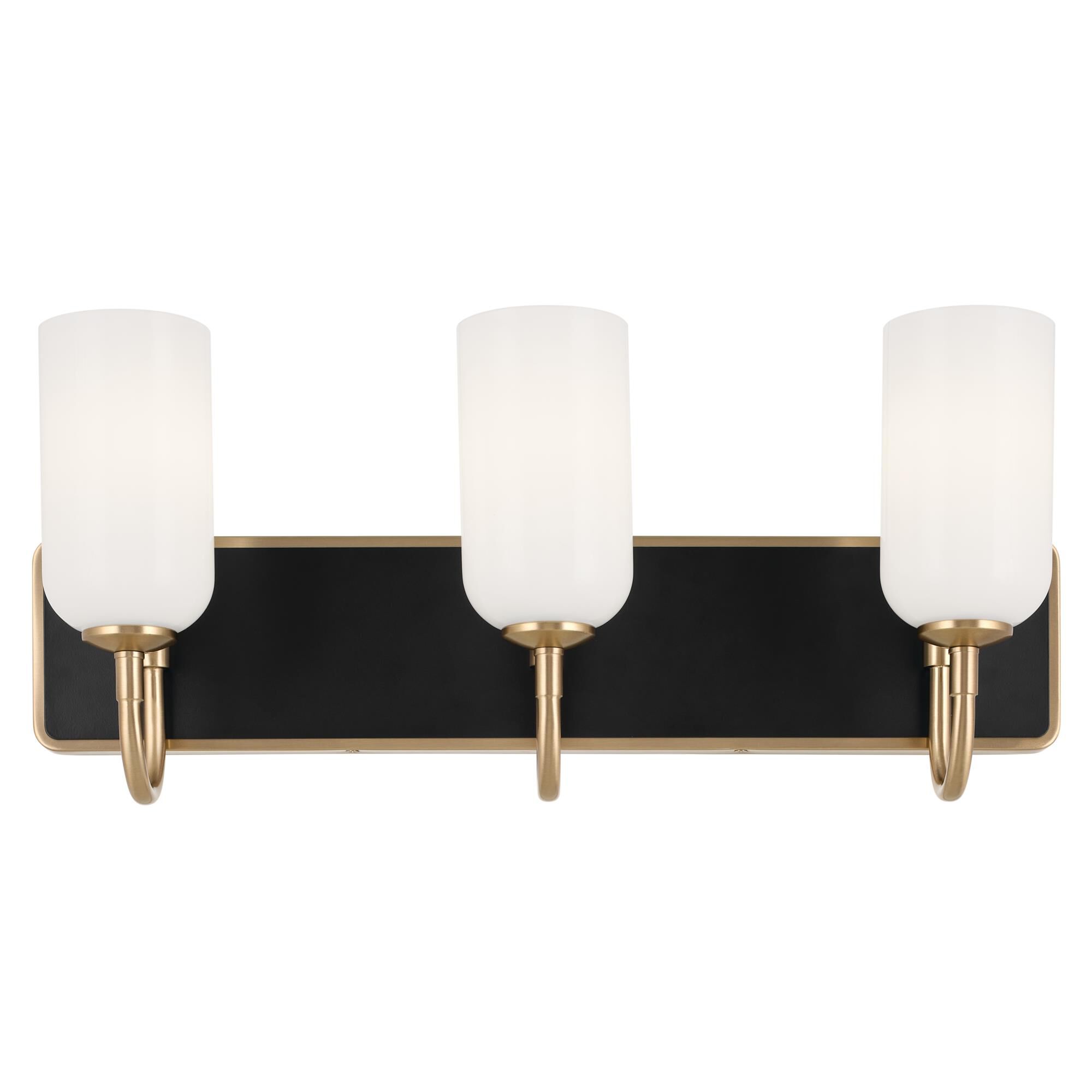 Shown in Champagne Bronze finish and Opal glass