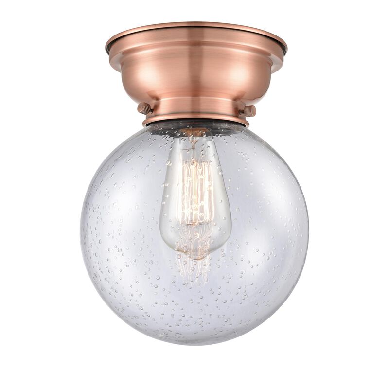 Bruno Marashlian Large Beacon 8 Inch 1 Light Flush Mount by Innovations Lighting