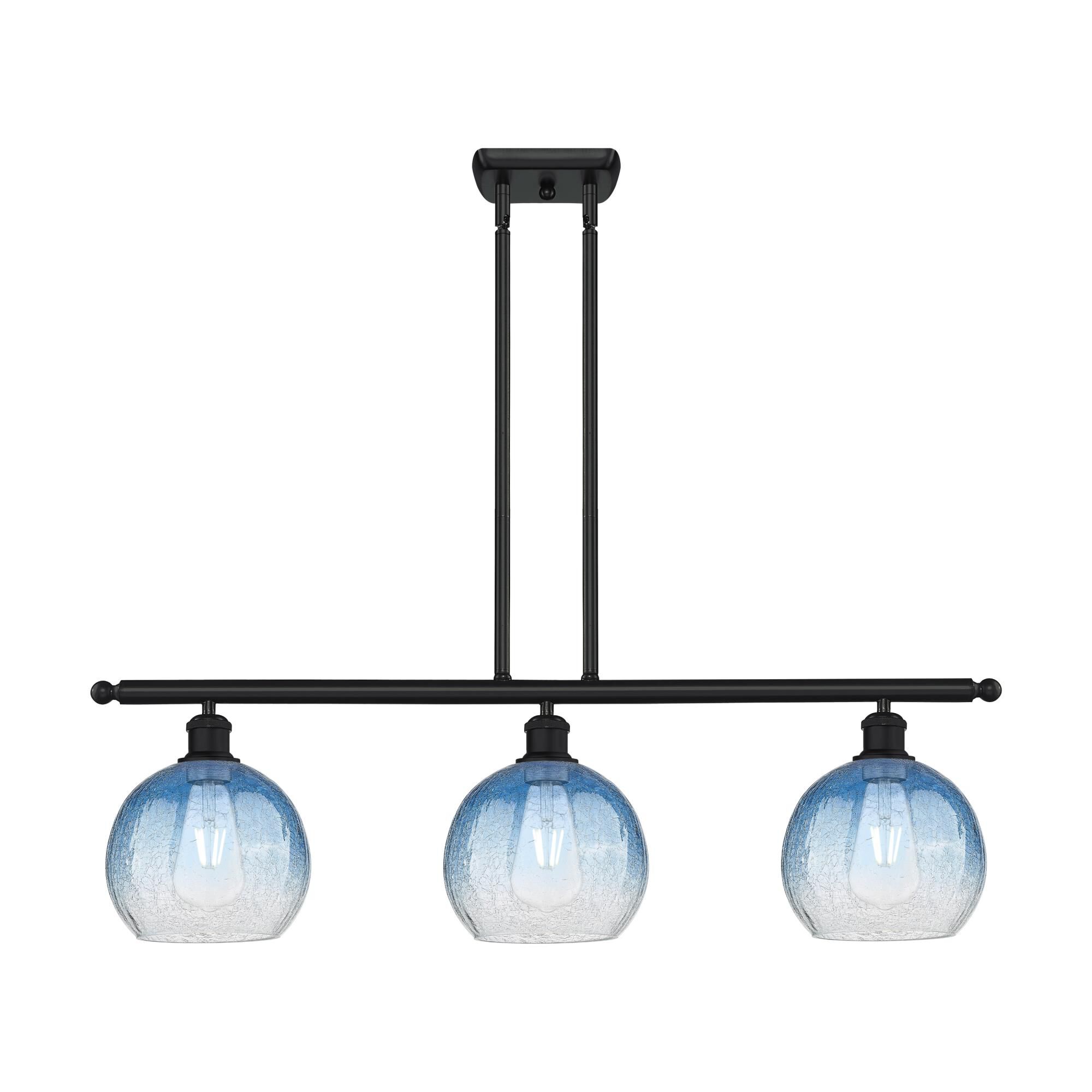 Bruno Marashlian Brookhaven Globe 36 Inch Linear Suspension Light by Innovations Lighting