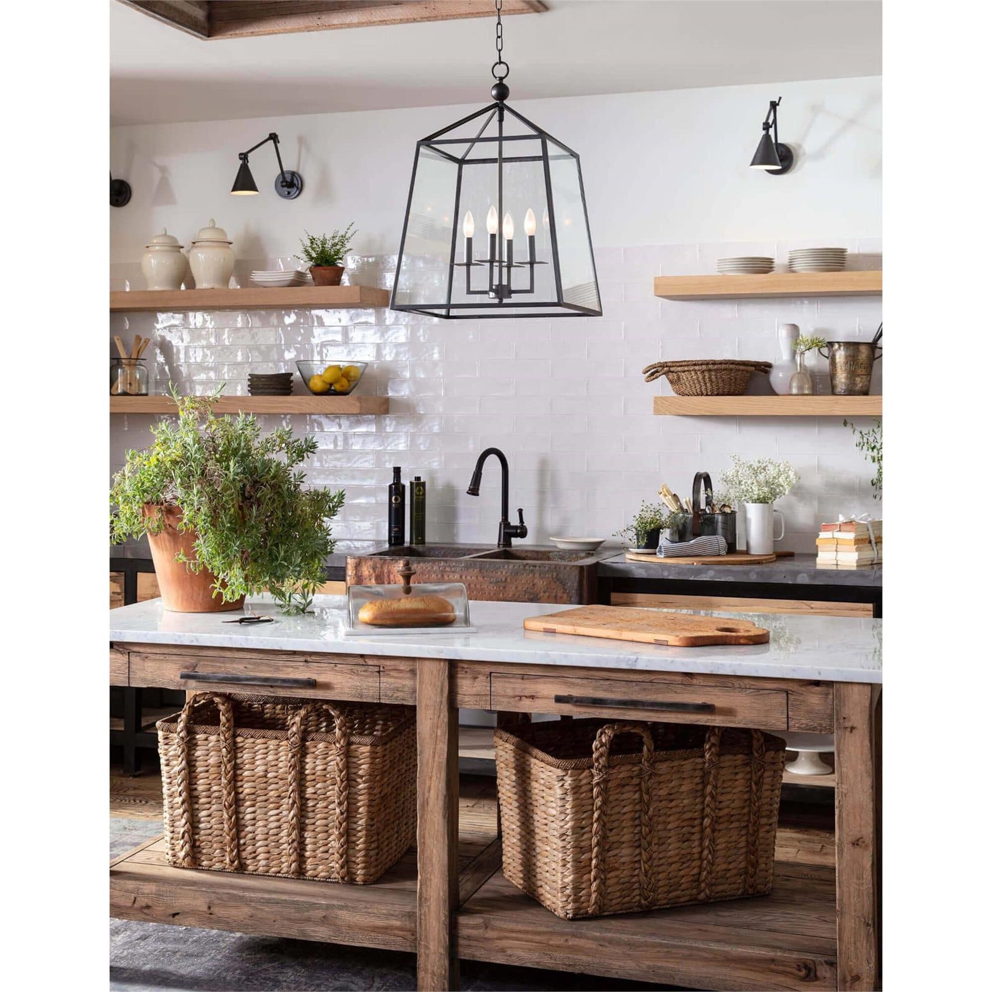 Shown in Oil Rubbed Bronze finish