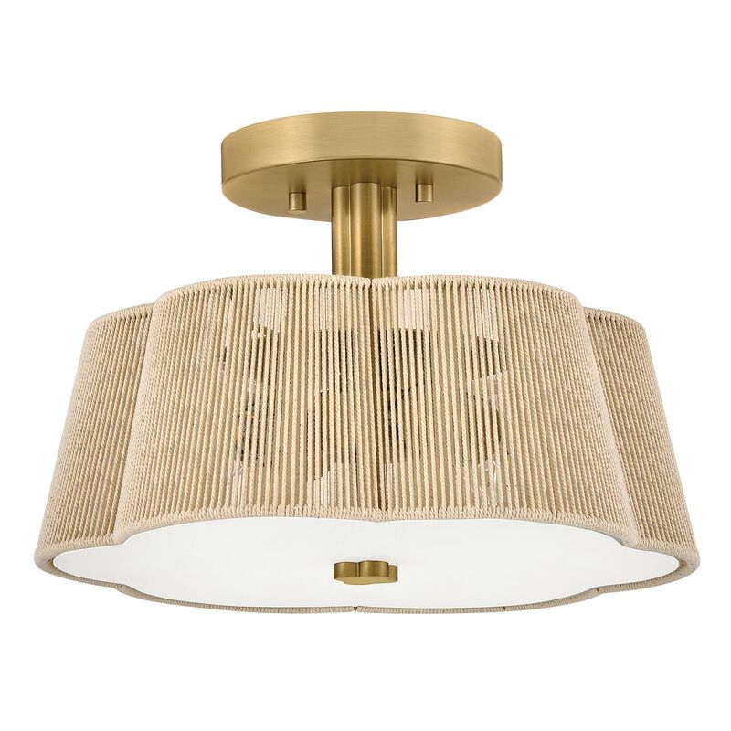 Sasha 14 Inch Semi Flush Mount by Hinkley Lighting