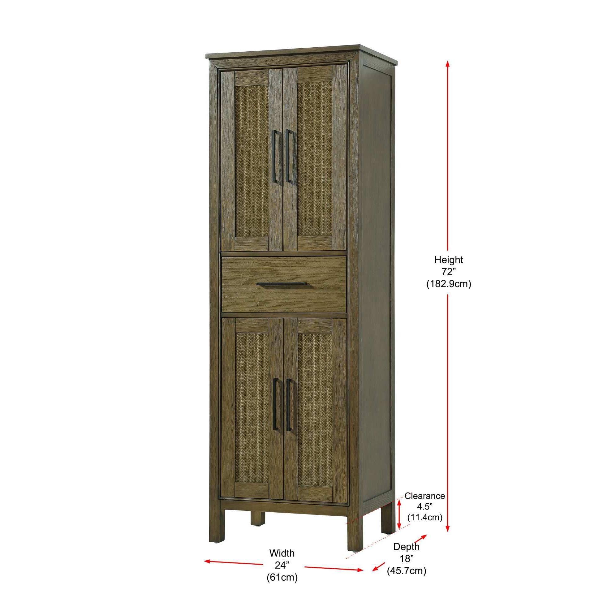 Shown in Hazel Oak finish