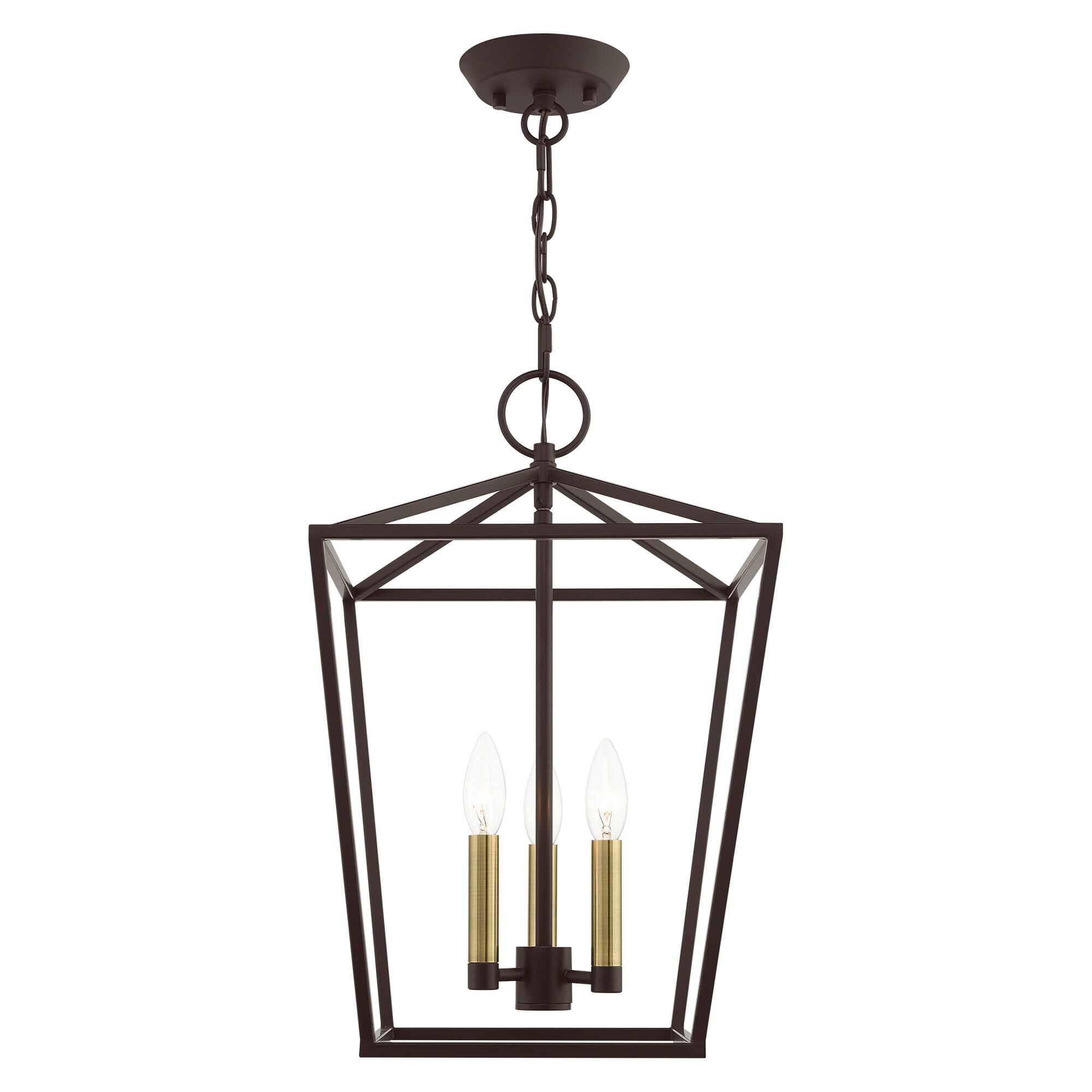 Shown in Bronze finish and Bronze Metal Shade glass and Bronze Metal shade