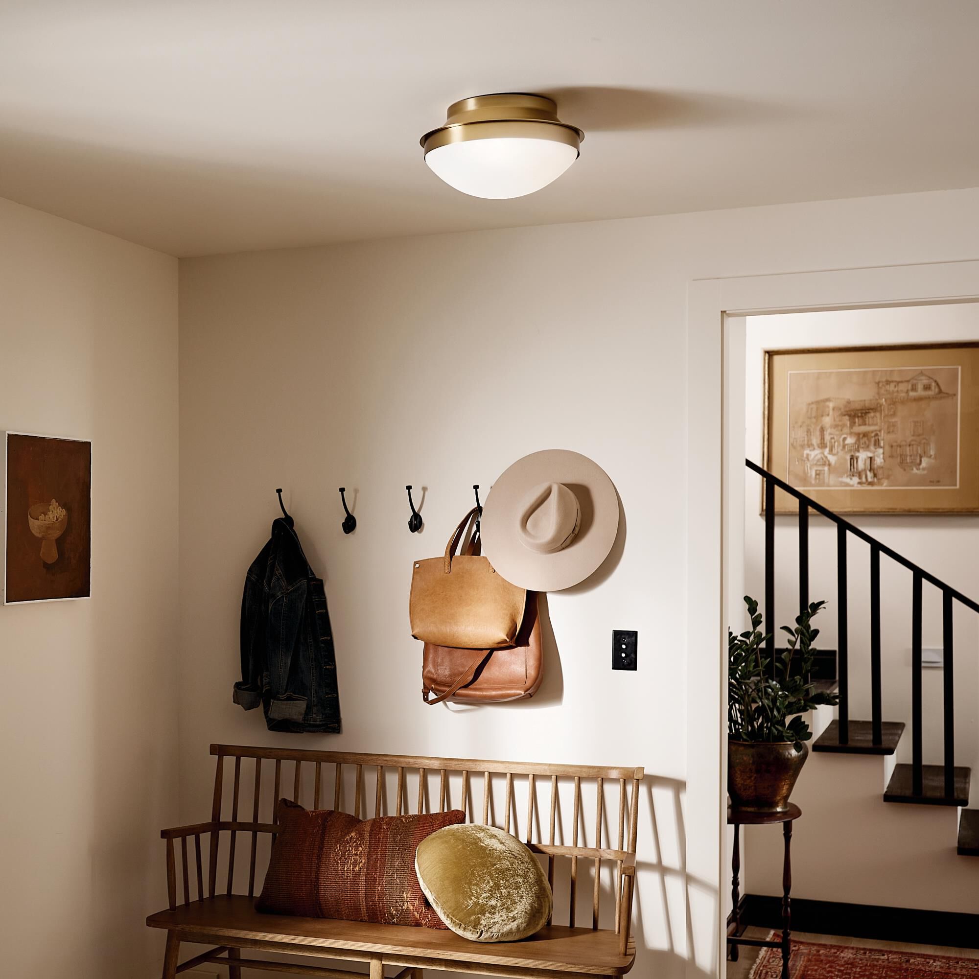 Bretta 2 Light Flush Mount by Kichler Lighting