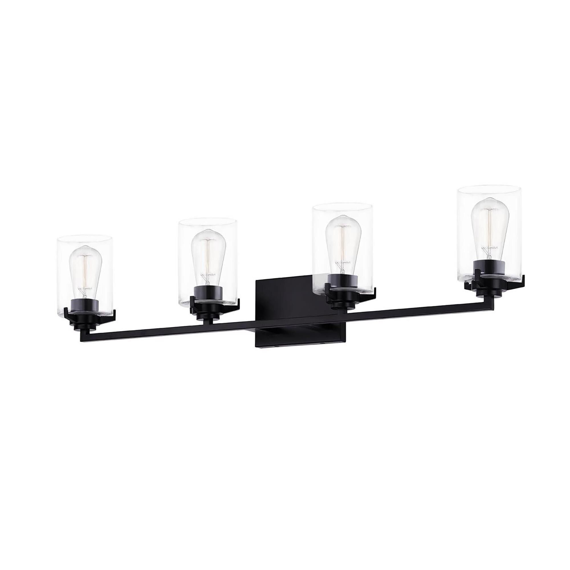 Fusion - Cilindro 34 Inch 4 Light Bath Vanity Light by Justice Design Group