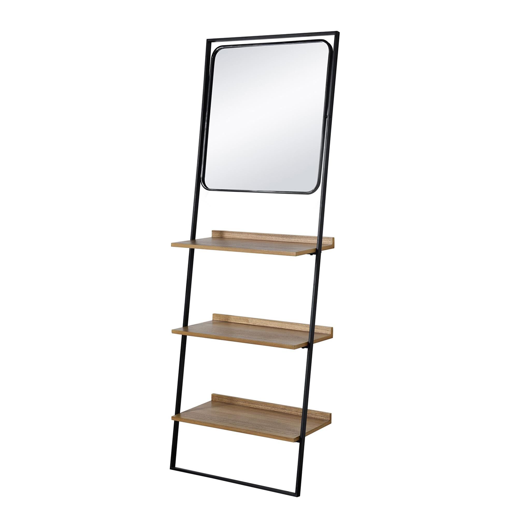 Shown in Black and Wood Brown finish