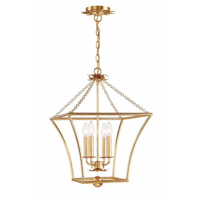 Broche 22 Inch Lantern Pendant by Crystorama