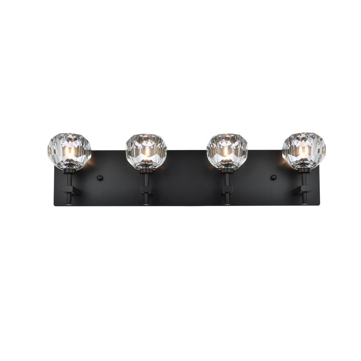 Graham 25 Inch 4 Light LED Bath Vanity Light by Elegant Lighting